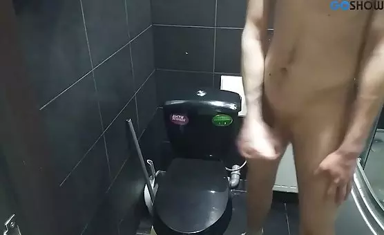 Toilet Stall Orgy Man Receives EyeglassesEnhanced HandJob
